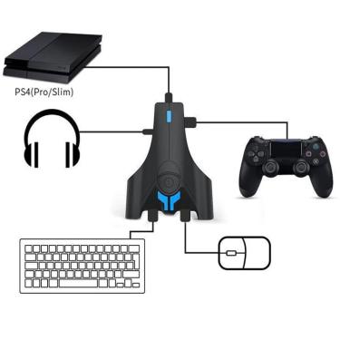 Imagem de Adaptador de teclado e mouse para PS4 Switch Xbox - Allion