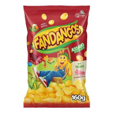 Imagem de Kit c/ 3 Salgadinho Presunto Elma Chips Fandangos 160G