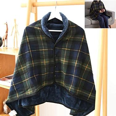 Imagem de EHVYBDX Capa de lã para mulheres, bolsa de pelúcia para cadeira de rodas, bolsa forrada para cadeirantes, bolsa de inverno adequada para a maioria das cadeiras de rodas elétricas/manuais, xaile de