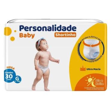 Imagem de Fralda Personalidade Baby Mega Shortinho, G c/30