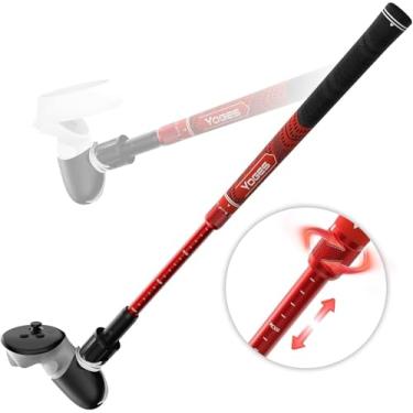Imagem de YOGES Adjustable Length VR Golf Club Handle for Meta Quest 3S/Quest 3/Oculus Quest 2, 90 Degree Virtual Reality Baseball Controller Attachment, Simulator Real Golf Game (ONLY for Right Controller)