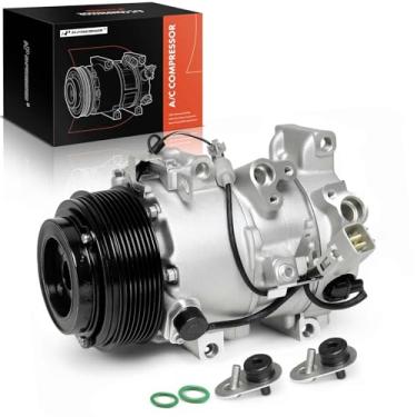 Imagem de A-Premium Compressor de ar condicionado AC com embreagem compatível com Chrysler Town & Country, Dodge Grand Caravan, Volkswagen Routan, 2008-2010, 4.0L V6
