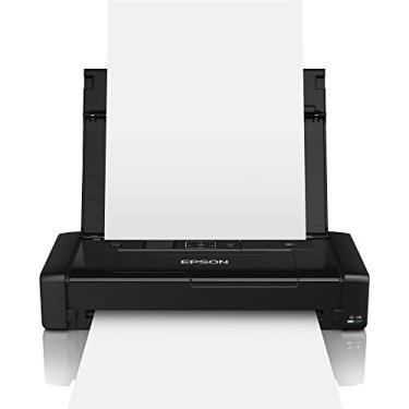 Imagem de Epson Impressora móvel colorida sem fio Workforce WF-100, pronta para reposição Amazon Dash