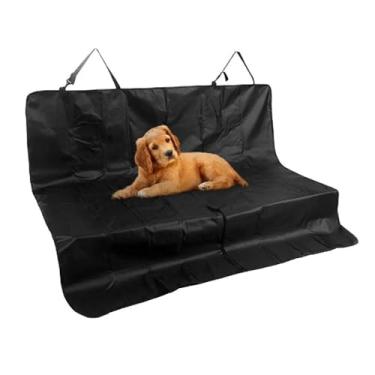 Imagem de Capa Protetora para Banco de Carro, Impermeável para Pets, Preta, 144 x 121 cm