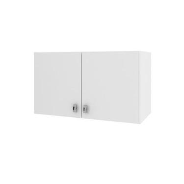 Imagem de Armário Aéreo Baixo Multiuso 2 Portas 62,9x36x31 cm Branco - Tecnomobi