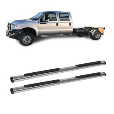 Imagem de Estribo F4000 2004 2005 2006 2007 2008 Cabine Dupla Cromado - CCF