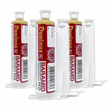 Imagem de 3x Baramid Inseticida Mata Barata Hidrametilnona Seringa 30g - Dominus