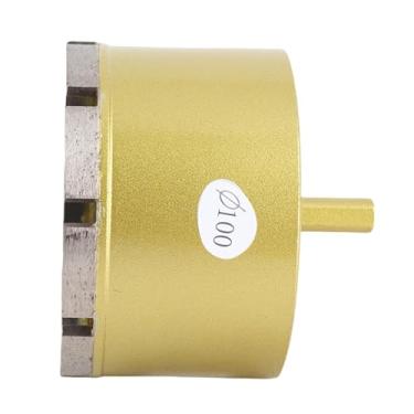 Imagem de Hyuduo Bit de Broca de Abridor de Orifício de 45 °, Abridor de Vidro de Cerâmica de 90 Mm para Remoção de Chips, Design Segmentado Com Resfriamento de água, Adequado para Pedra, Com Longas Lascas