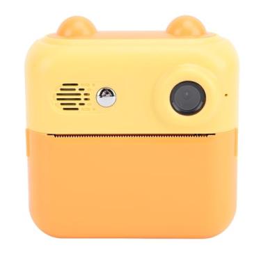 Imagem de Generic Câmera de Selfie Infantil, Câmera de Impressão Instantânea Embutida Em Microfone 48MP 1080p Tela IPS de 2,4 Polegadas para Entretenimento (Amarelo)