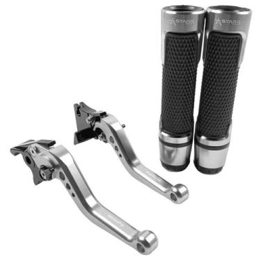 Imagem de Kit Manete Manopla Dafra Next 250 300 Next 250 300 Todas - Stark Race,