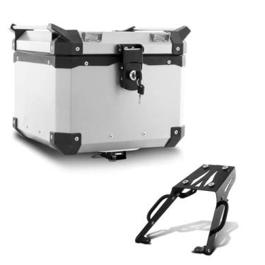 Imagem de Baú Moto Alumínio Top Case 35 Litros + Bagageiro BMW GS 1200 Adventure