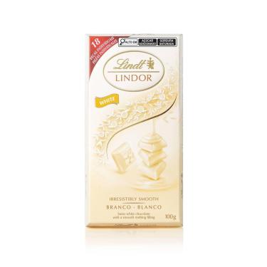 Imagem de Barra de Chocolate Branco Lindt Lindor 100g