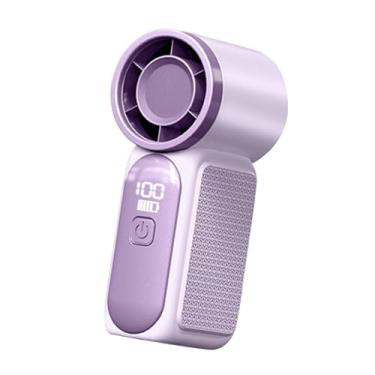 Imagem de Ｂｅｓｇａ Ventilador portátil de mão de 1 a 100 velocidades, ventilador pequeno pessoal, multiuso, 18 horas de trabalho, mini para mulheres e homens, cílios de, Tolet