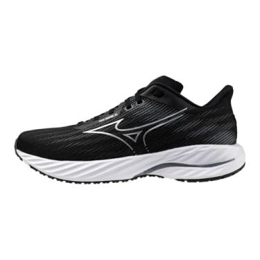 Imagem de Mizuno Tênis de corrida masculino Wave Inspire 21 2e, Preto, prata, 9 Wide
