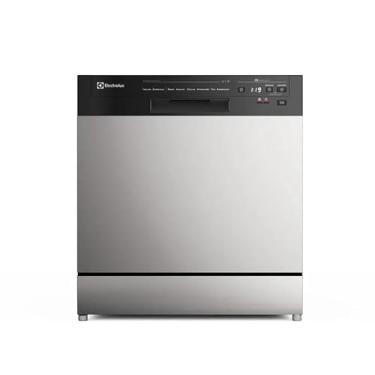 Imagem de Lava-Louça Electrolux 8 Serviços Inox com Programa Lava e Seca 50' (LS08E)