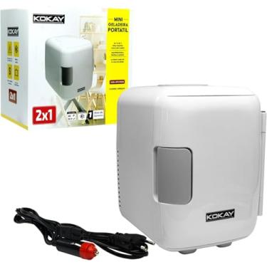 Imagem de Mini Geladeira Portátil 4L 127V Frescor Onde Você For Leve a praticidade e o frescor para todos os momentos