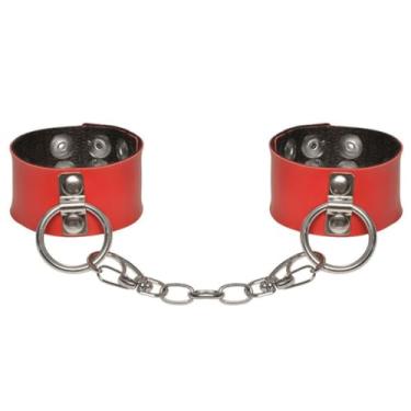 Imagem de Algema Bracelete Ravena Bracelete Erótico Premium e Fecho Fácil para Momentos Íntimos DX1743 (VERMELHO)
