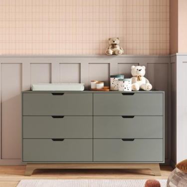 Imagem de Cômoda para Quarto Infantil 6 Gavetas 100% Mdf Alice - FD