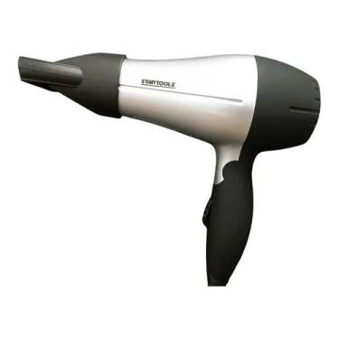 Imagem de Secador De Cabelo Cinza Bivolt Manual Profissional 1200W - Startools, 