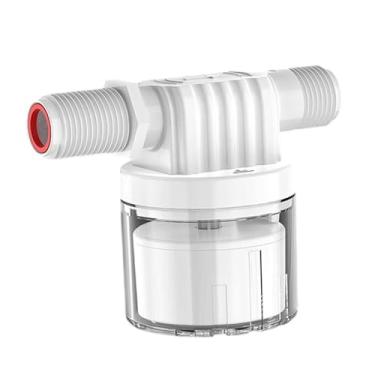 Imagem de Generic Válvula de controle automático de nível de água de 1/2" para nivelador de água de calha, peças de reposição para destilaria, Lado Branco Transparente