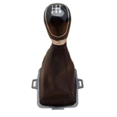 Imagem de Manopla Aro Cromado + Coifa Câmbio New Fiesta 13/19 Nacional