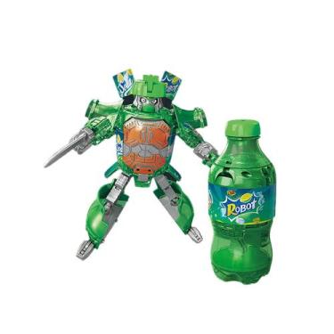 Imagem de Boneco de brinquedo Atlodas 2025 Soda Can Transforming Robot de 17 cm