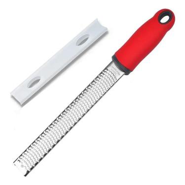 Imagem de 2X Mini Ralador Zesters Kadosh Culinário Para Citricos Queij