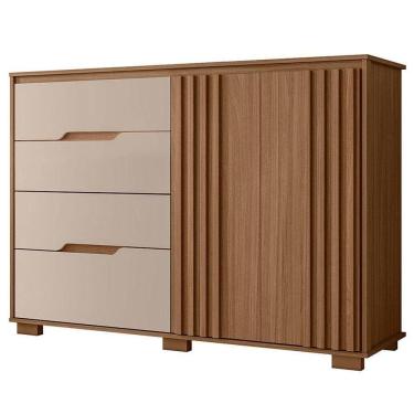 Imagem de Cômoda Sapateira Texas Carvalho Fendi - Moval