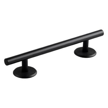 Imagem de Dynwave Trilho redondo para skate de dedo, em aço inoxidável, brinquedo educativo, acessório criativo profissional, para obstáculos, Preto 20 Cm