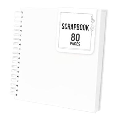 Imagem de Esquirla Álbum de Fotos, Livro de Memórias, Registro de Viagens, Lembranças de Viagem, Escrita, Projeto Artesanal, Festa, Formatura, Chá de Bebê, Álbum de, Branco