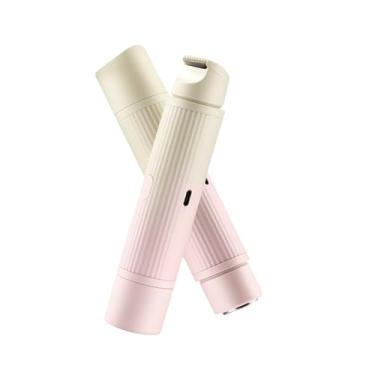 Imagem de Aparelho de Barbear Elétrico Duplo para Mulheres Dispositivo Remoção Cabelo Corporal Completo Cortar Axila e Perna com em Grande Área Corte Fino Lâmina Aço Inoxidável Baixo Ruído Leve Sem Fio IPX7