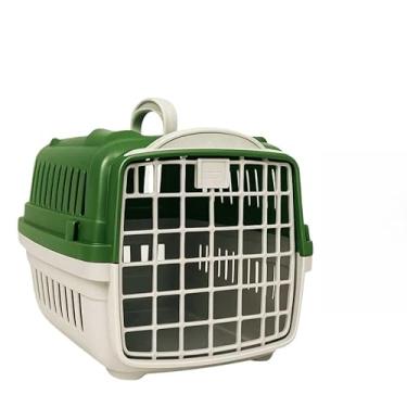 Imagem de Gaiola Transporte com Poleiro para Calopsita e Periquitos,Gaiola de Viagem para Pássaros Mansos(verde)