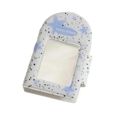 Imagem de Álbum De Fotos Coreano Para Meninas Com Botão Quadrado Oco, Livro De A