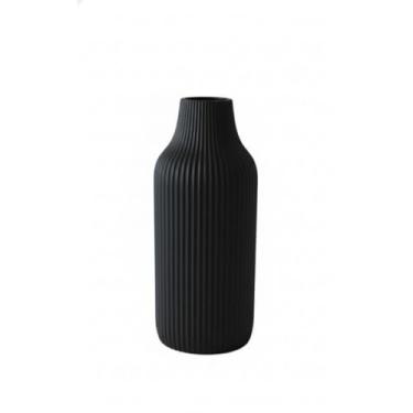 Imagem de Vasos Decorativos — Estilo Minimalista Moderno — Para Flores, Folhagens Ou Para Usar Como Recipientes De Armazenamento(Preto,Kit 18cm e 15cm)