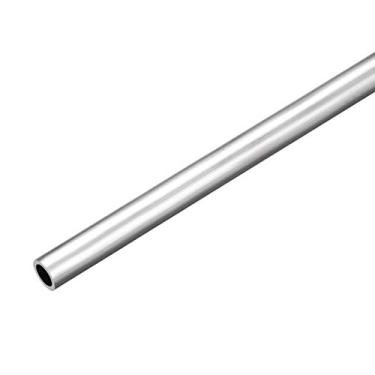 Imagem de Tubo reto redondo de alumínio 6063 sem costura 3 cm de comprimento 0,312 polegadas ID 0,429 polegadas OD
