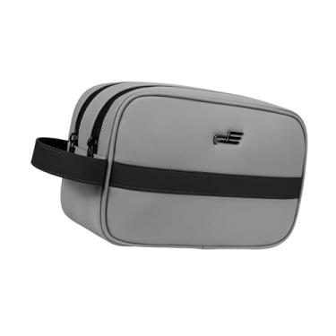 Imagem de Fenteer Bolsa de golfe, bolsa para acessórios de golfe, estojo para transporte, ideal para jogadores, família, treino e atividades ao ar livre, Cinza