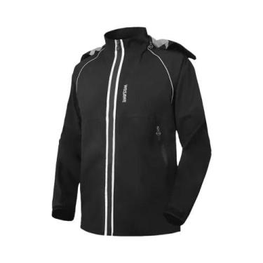 Imagem de Conjunto De Capa De Chuva E Calça Impermeável Unissex Para Motocicleta