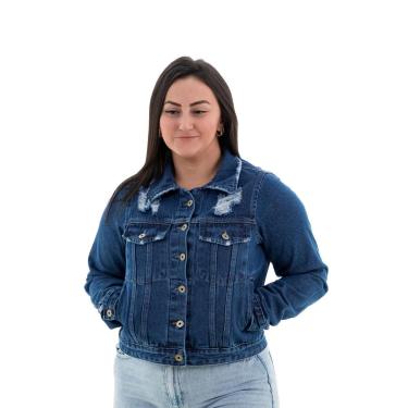 Imagem de Jaqueta Jeans Feminina Arauto Vintage New Laguna-Feminino