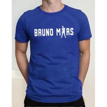 Imagem de Camiseta Camisa Adulto Feminina Masculina Algodão Bruno Mar s Música P