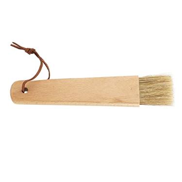 Imagem de aqxreight Escova de Limpeza para Moedor de café Cerdas Macias Escova de café Ergonômica de Limpeza Rápida Com Cabo de Madeira para Doméstico Faia, Cerdas para Arranhar Copos de Superfície de Madeira