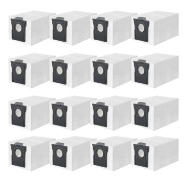 Imagem de Pacote com 16 sacos de poeira compatíveis com Dreame L10s Ultra, X40 Ultra, X50 Ultra, L40 Ultra, para aspirador de pó Mova E40/P10/P50 Pro Ultra, 3L de substituição de sacos de grande capacidade
