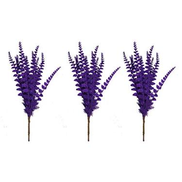 Imagem de Admired By Nature Sprays de Natal para decoração de casa (roxo-1)