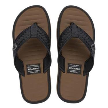 Imagem de Chinelo Cartago Coimbra 12285 Sandália Casual Dedo Leve-Masculino