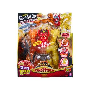 Imagem de Boneco Rei Hydra Fúria De Lava 3 Em 1 Luz E Som - Goo Jit Zu