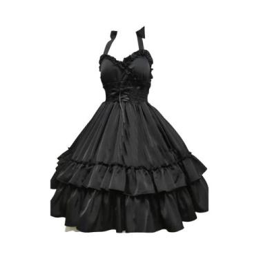 Imagem de Vestido Elegante De Verão Kawaii Lolita Com Suspensório, Estilo Soft G