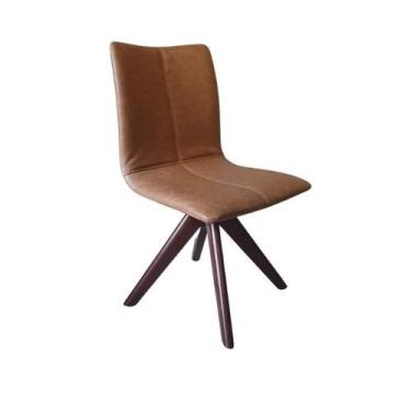 Imagem de Cadeira de Jantar Andy Giratória Revestida em Tecido material sintétic