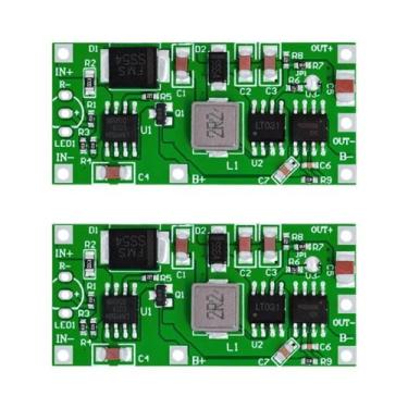 Imagem de Módulo UPS 5V 2A Com Bateria De Lítio Polímero 12V 15W E Proteção Cont