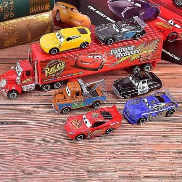Imagem de Conjunto de carros de brinquedo Pixar Cars 3 Lightning McQueen Jackson