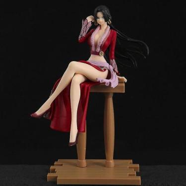 Imagem de Boneco de ação Sajy One Piece Boahancock, presente de brinquedo de PVC