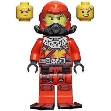 Imagem de Minifigura LEGO Ninjago Seabound Scuba Kai de 71756 - Gloome Store